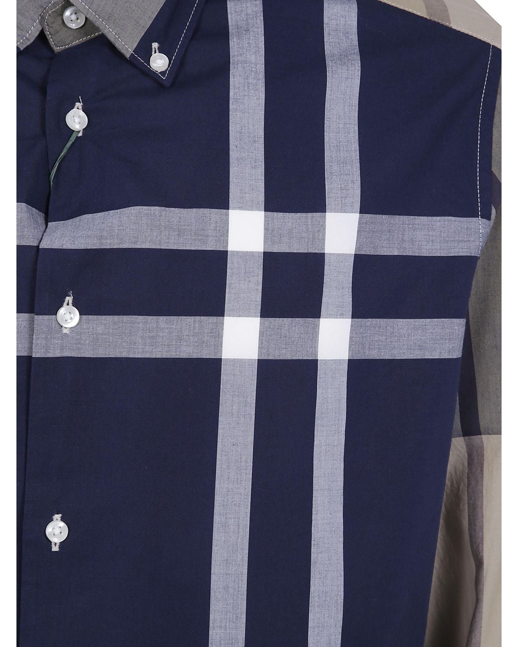 Barbour Blue "Robin Tartan" Shirt for men