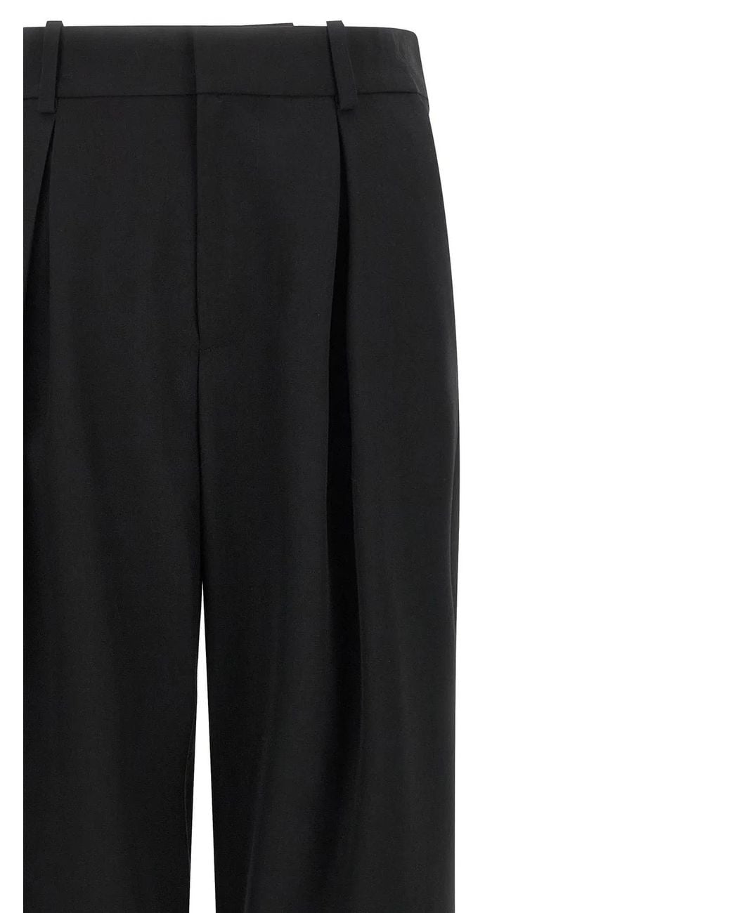 MM6 by Maison Margiela Black 'Margiela 6' Pants