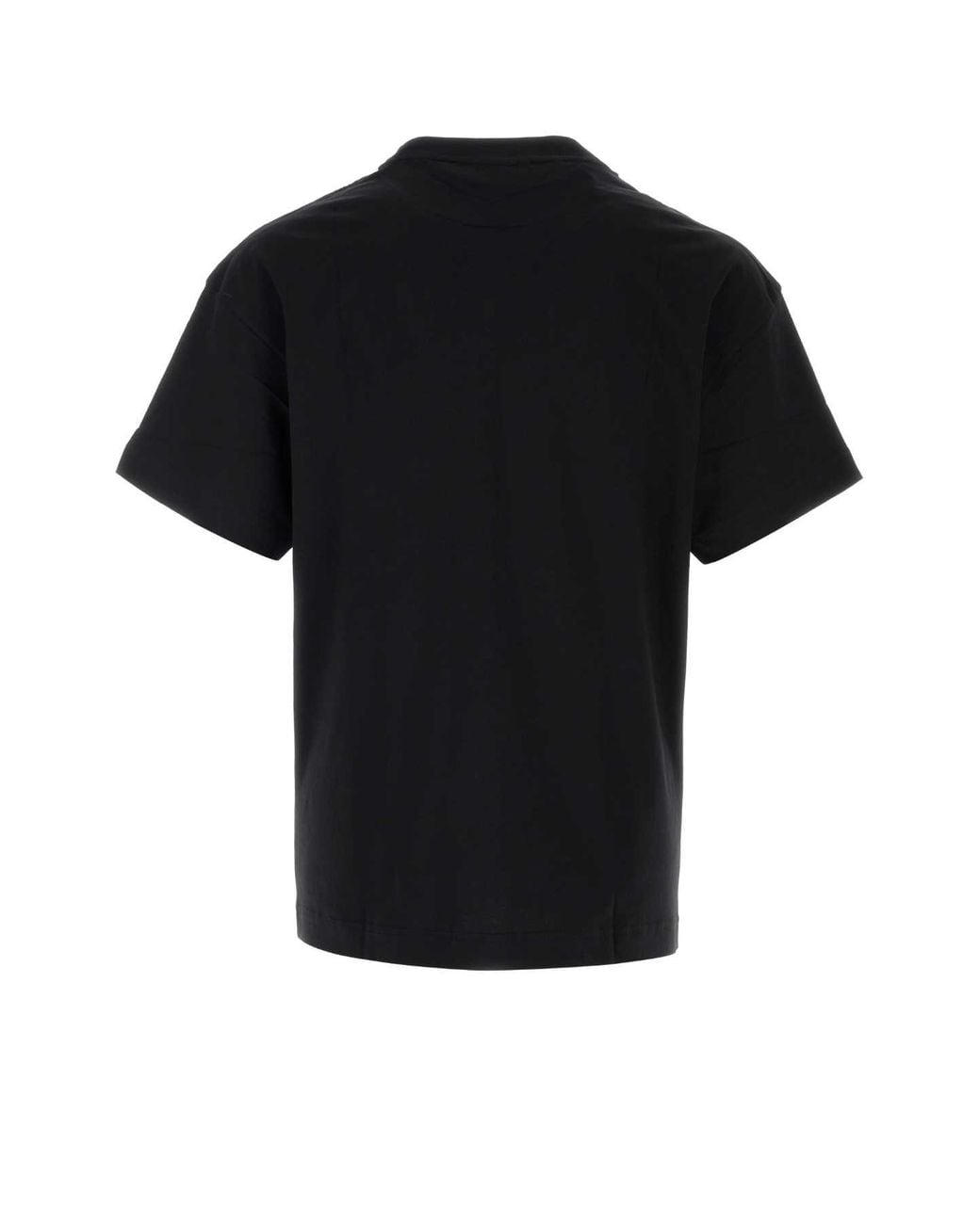 Palm Angels Black Cotton T-Shirt for men