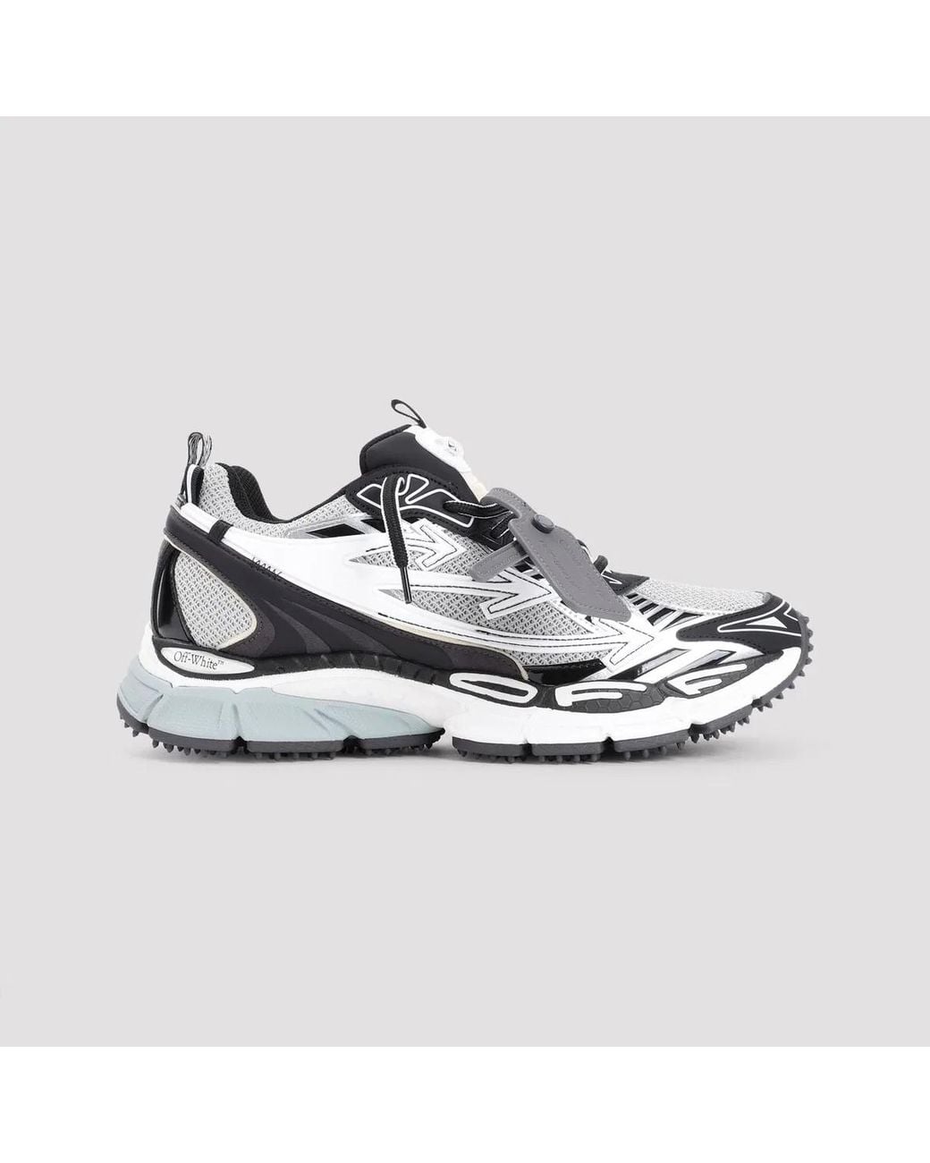 Off-White c/o Virgil Abloh Gray Ow Be Right Back Sneakers for men