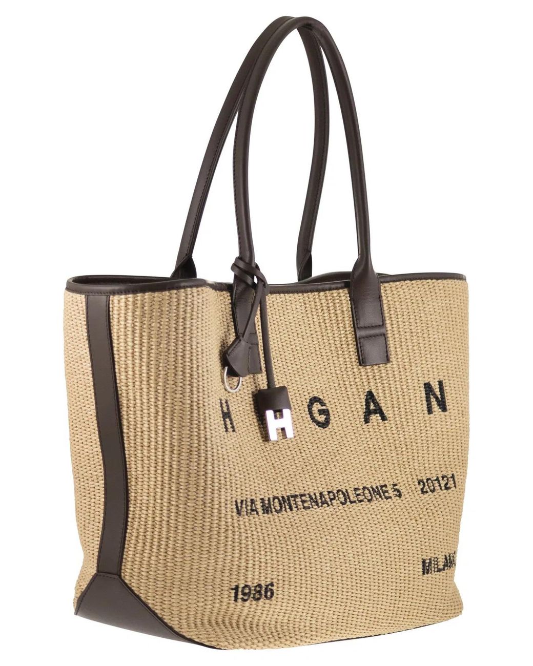 Hogan Natural Shopping Bag Address Media
