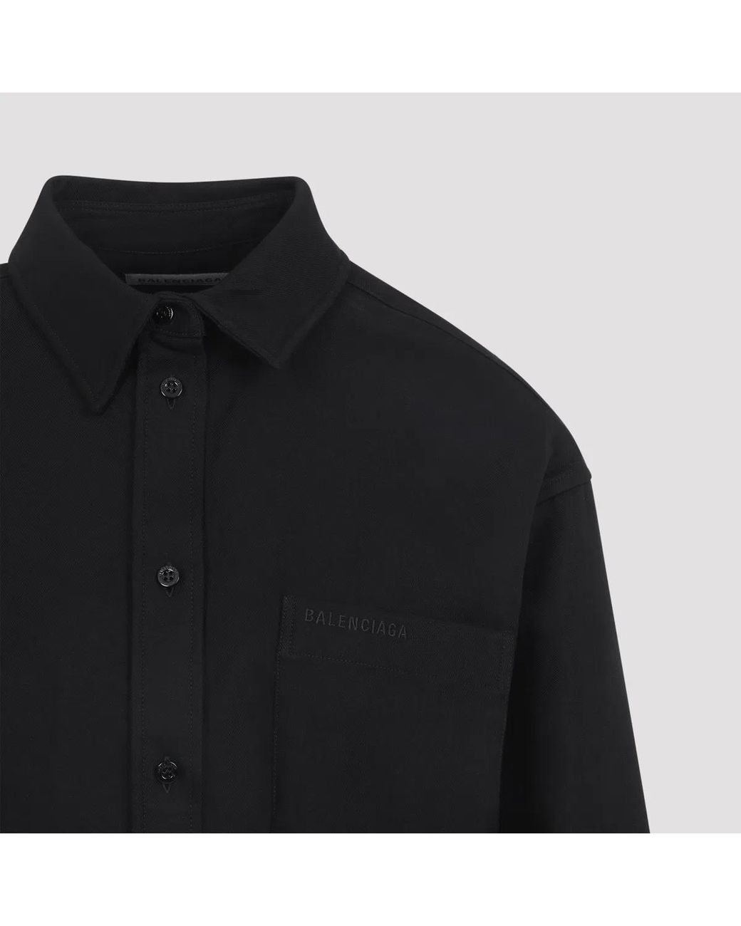 Balenciaga Blue Classic Shirt