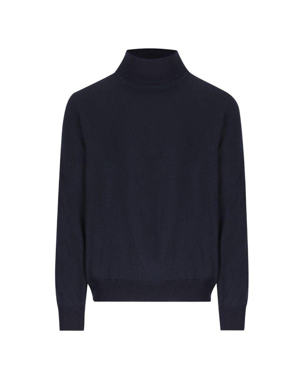 Tagliatore Blue Virgin Wool Sweater for men