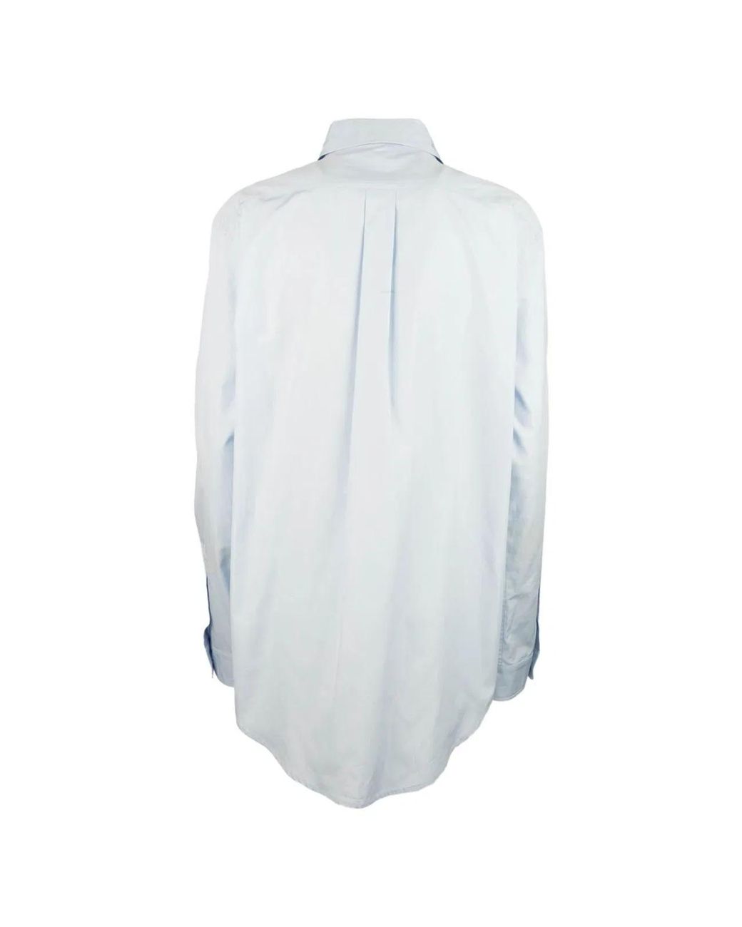 Miu Miu Blue Cotton Shirt
