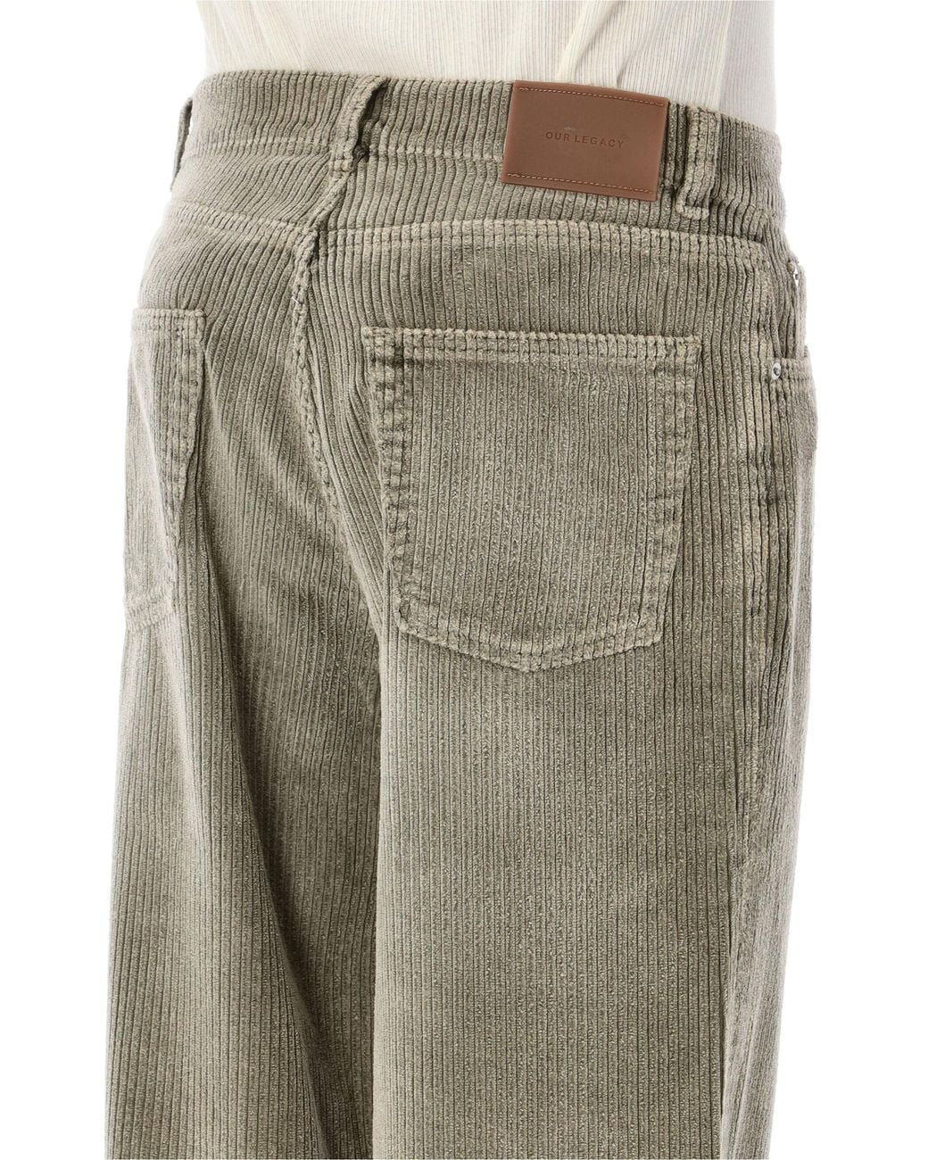 Our Legacy Green Vast Cut Velluto for men