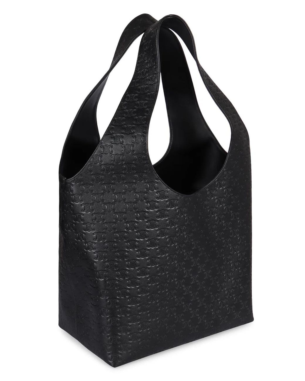 Céline Black Leather Shopping Bag for men