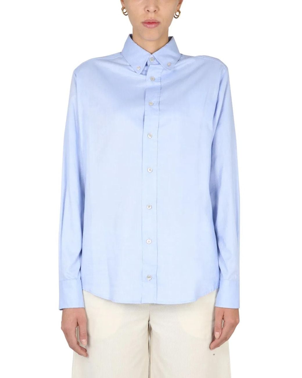 Ballantyne Blue Oxford Shirt