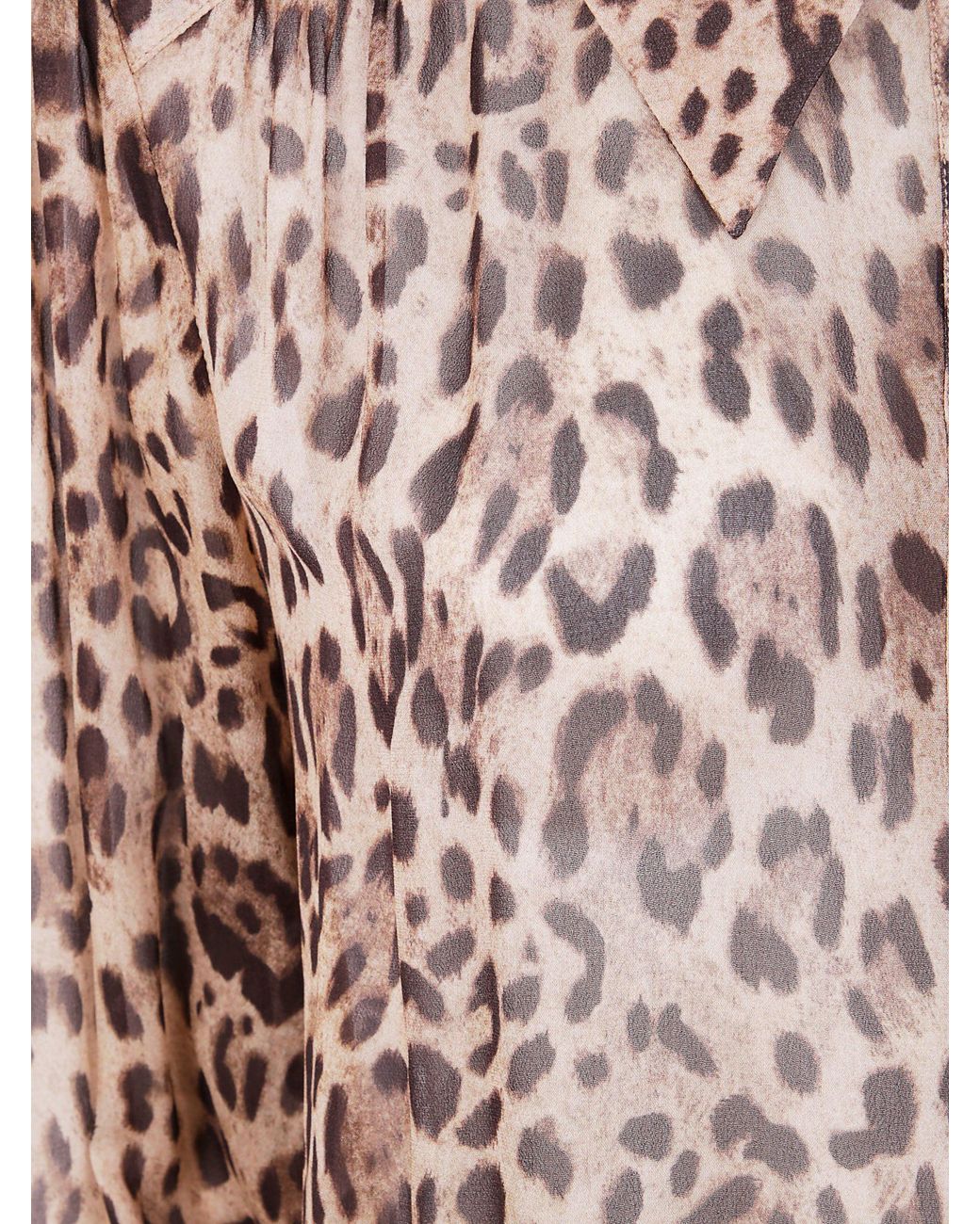 Rixo Pink "Blake" Top Mila Leopard