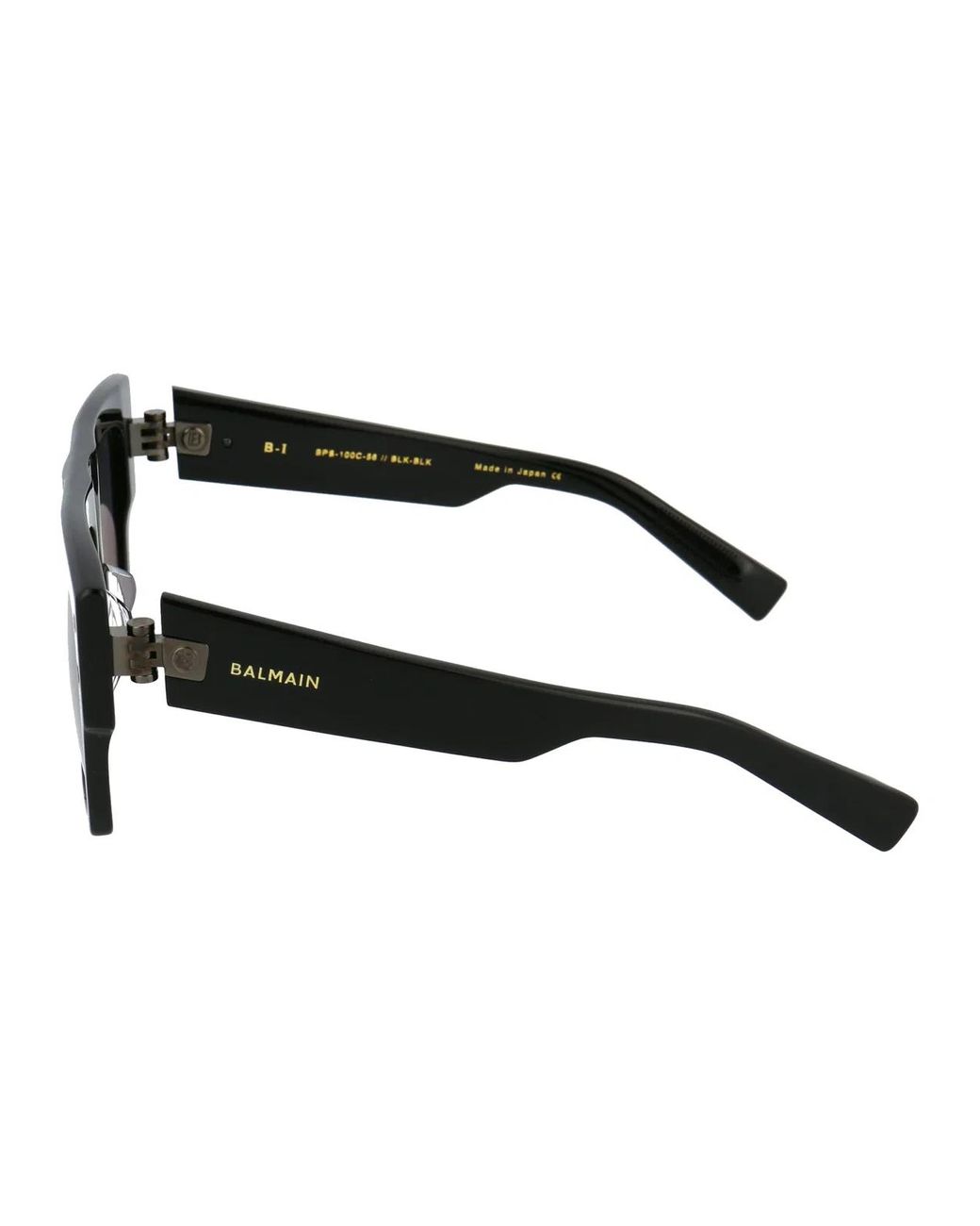 Balmain Black Blak Acetate Sunglasses