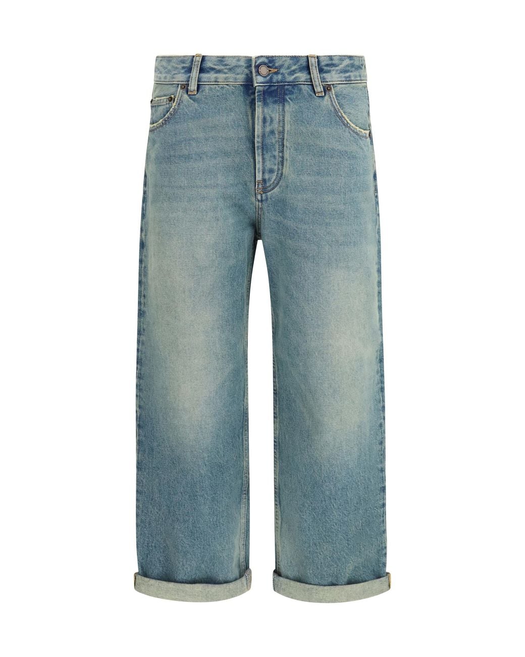 DARKPARK Blue Lizzie Boyfriend Denim Jeans Cotton