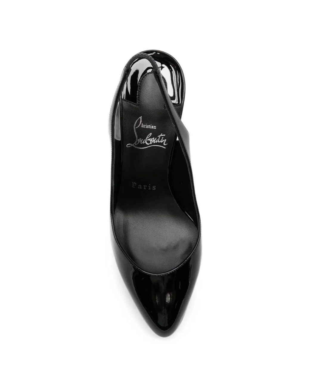 Christian Louboutin Black Fannylove Patent Leather Pumps