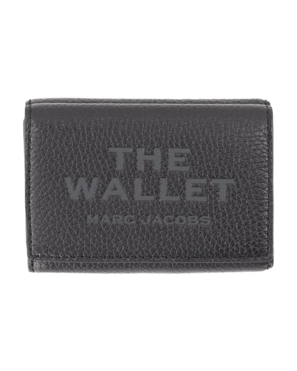 Marc Jacobs Black The Trifold Wallet