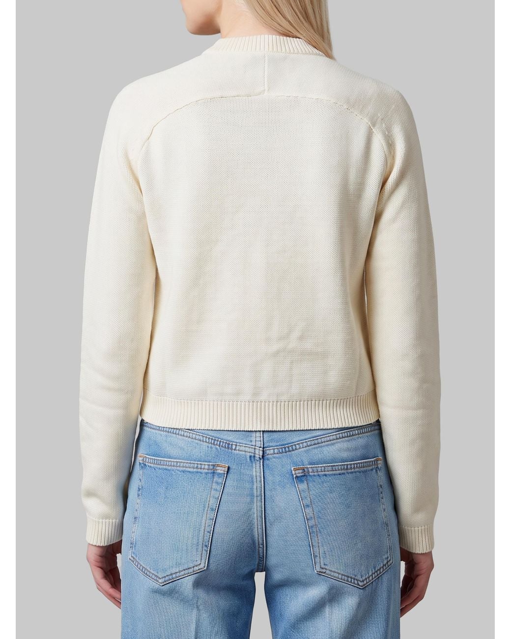 Gucci Blue Cashmere Wool Cardigan With Morsetto