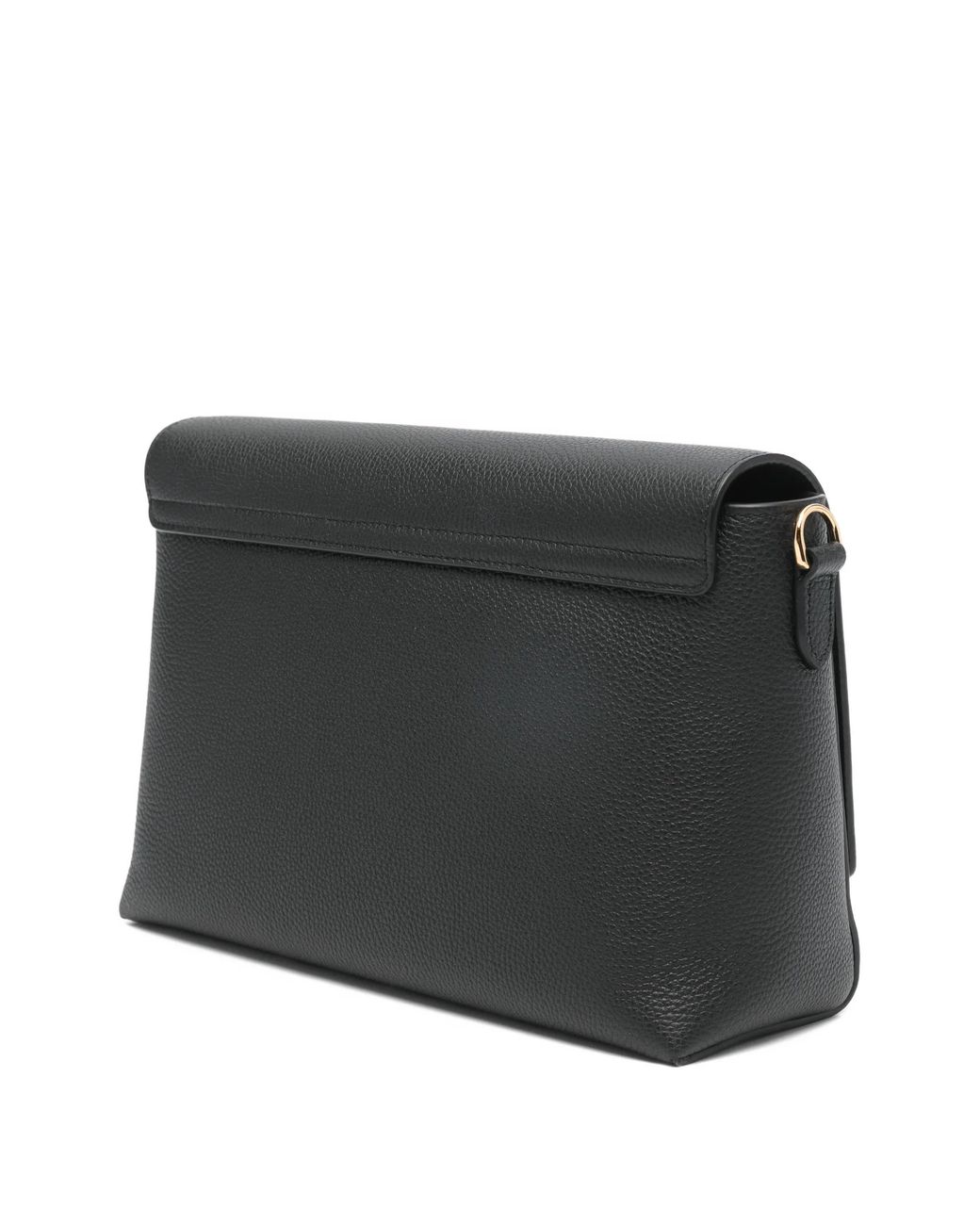 Burberry Gray Note Leather Shoulder Bag