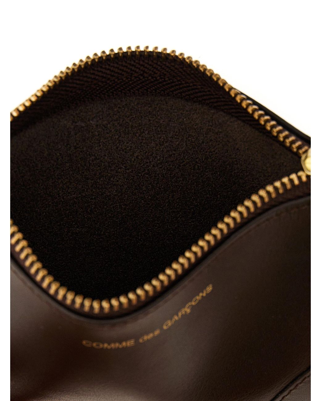 Comme des Garçons Black Wallet Logo Leather Wallet