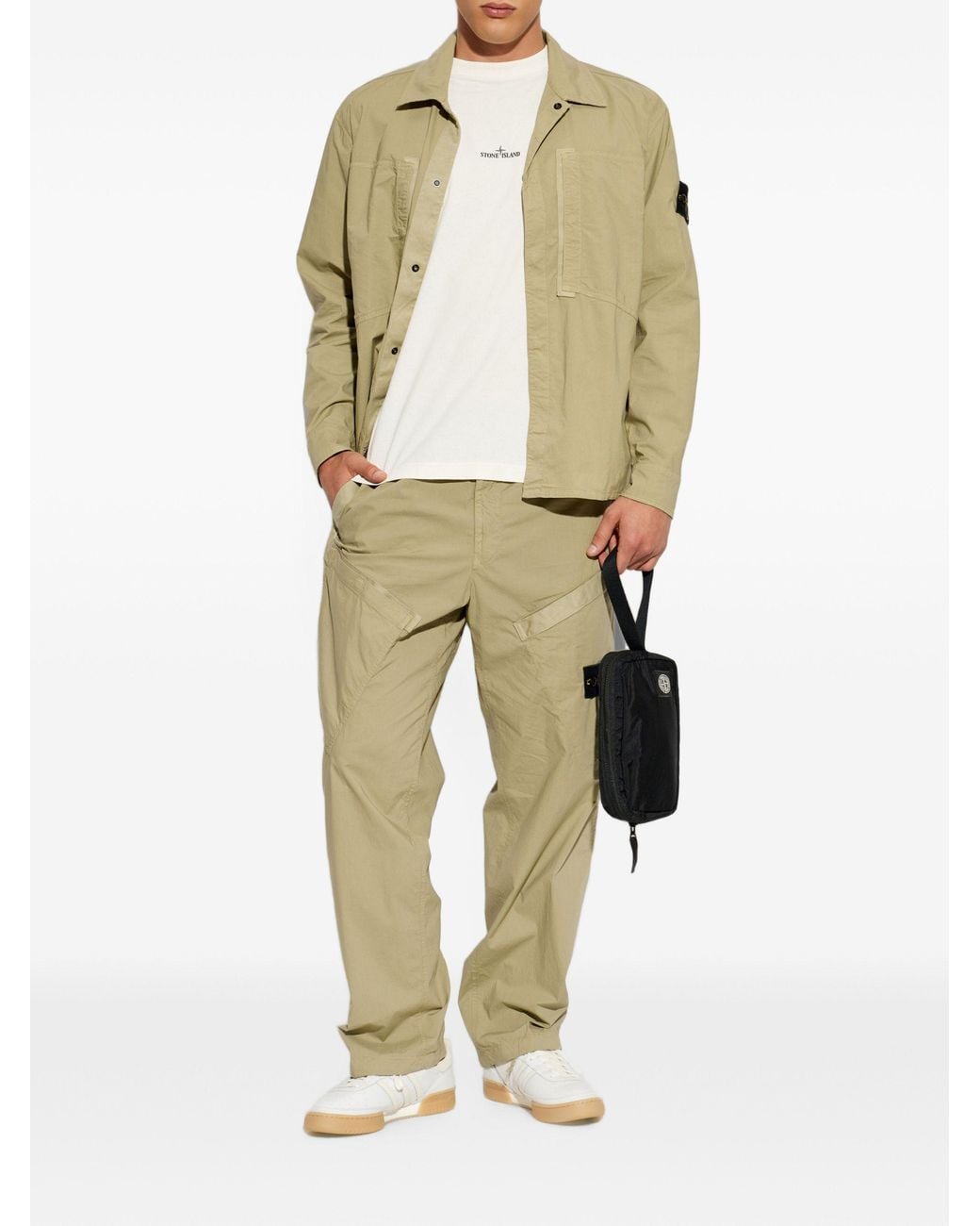 Stone Island Natural Shirt for men