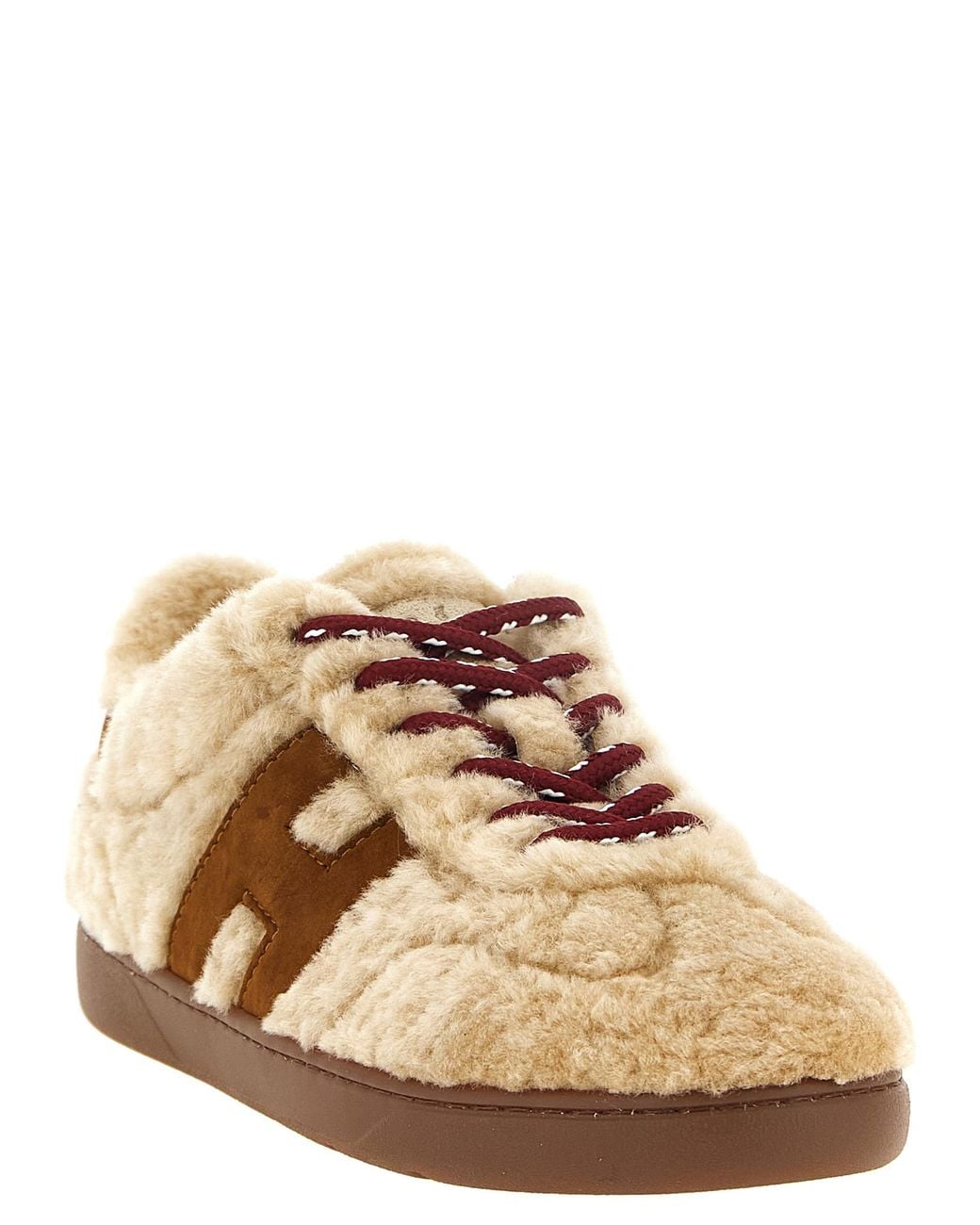 Hogan Brown 'Cool' Sneakers