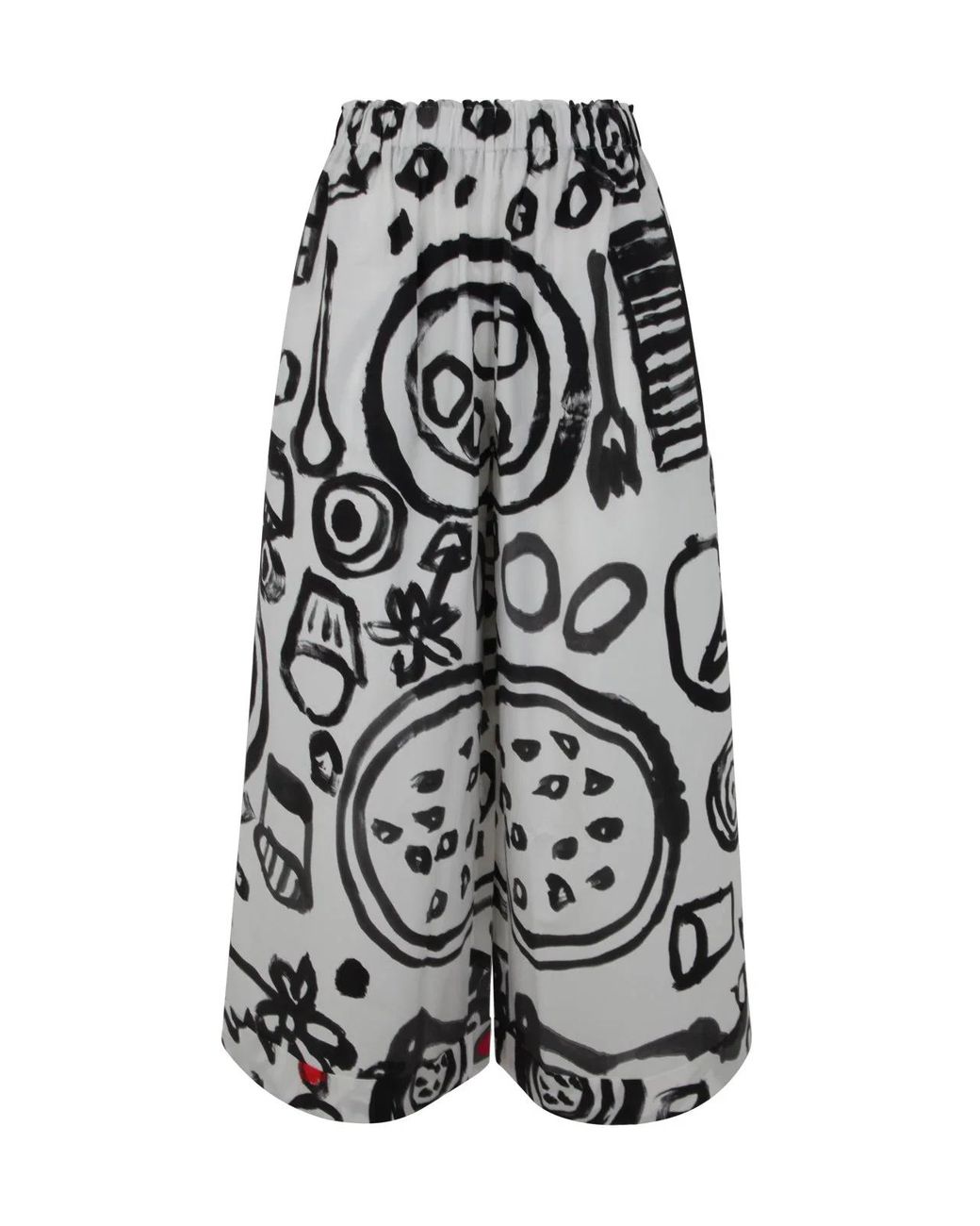 Daniela Gregis White Pigiama Trousers