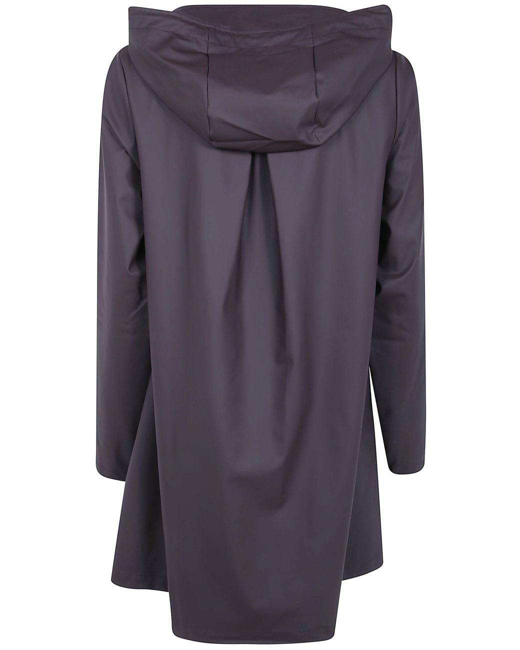 Rains Blue A Line Jacket