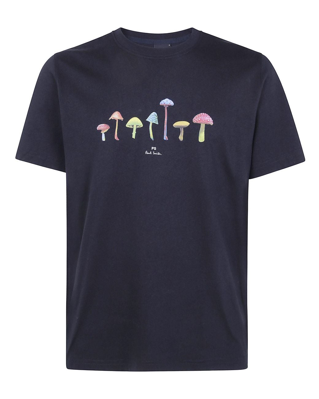 Paul Smith Blue Ps Paul Smith Reg Fit T Shirt Mushrooms for men