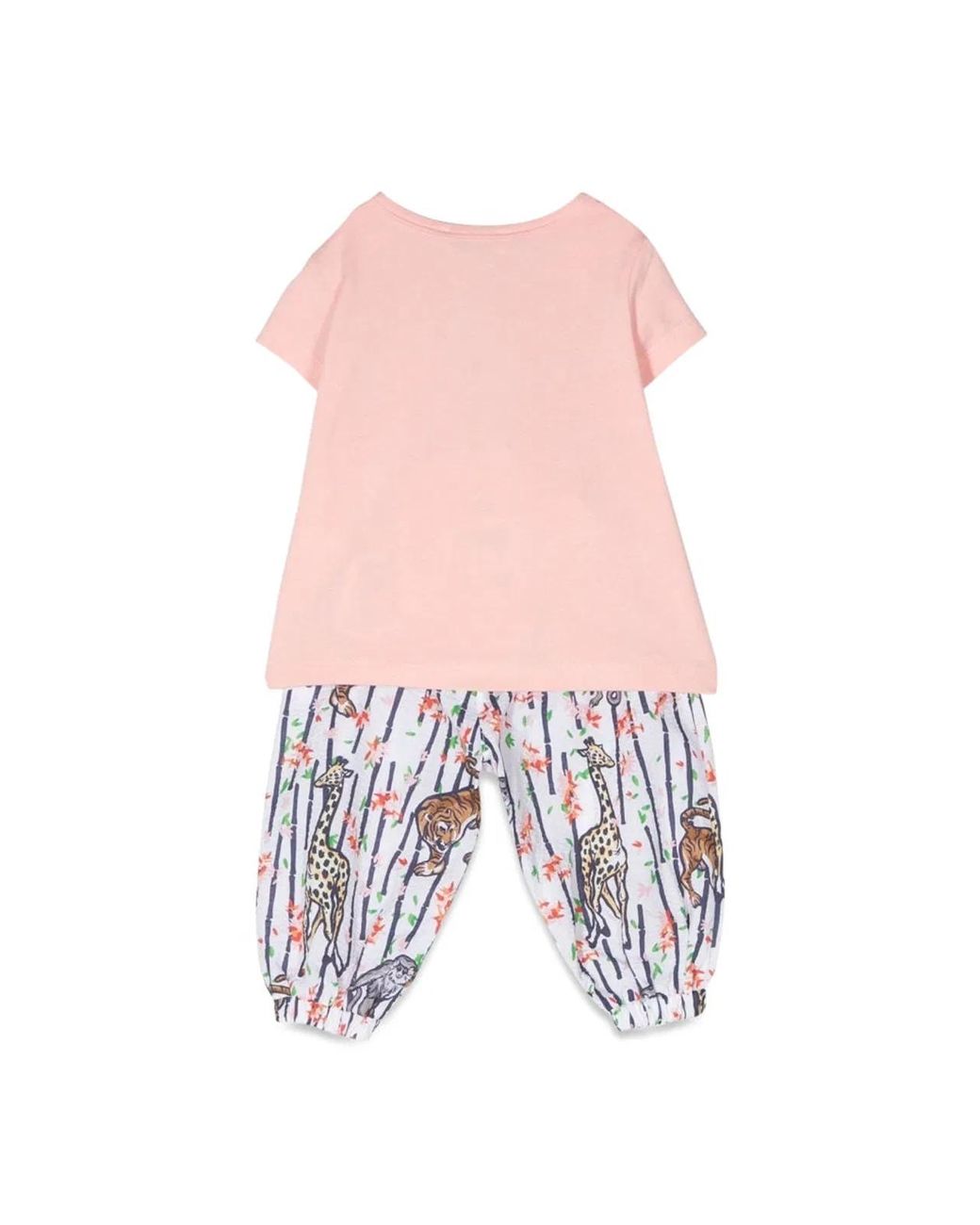 KENZO White Mc T-Shirt And Fancy Pants Set