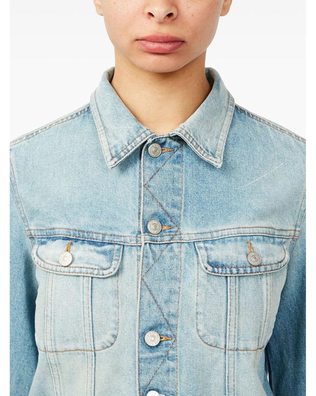 MM6 by Maison Margiela Blue Sportsjacket