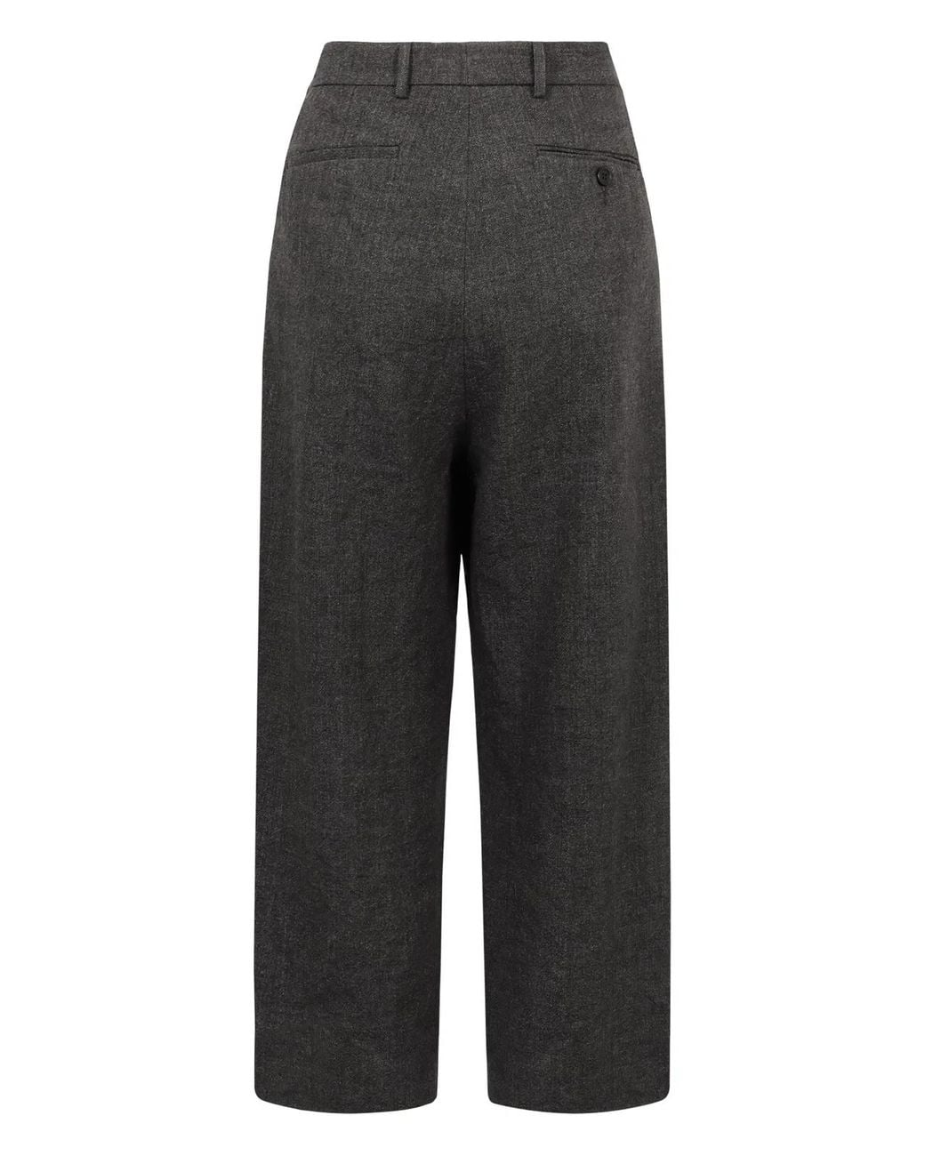 R13 Gray Wool Blend Trousers