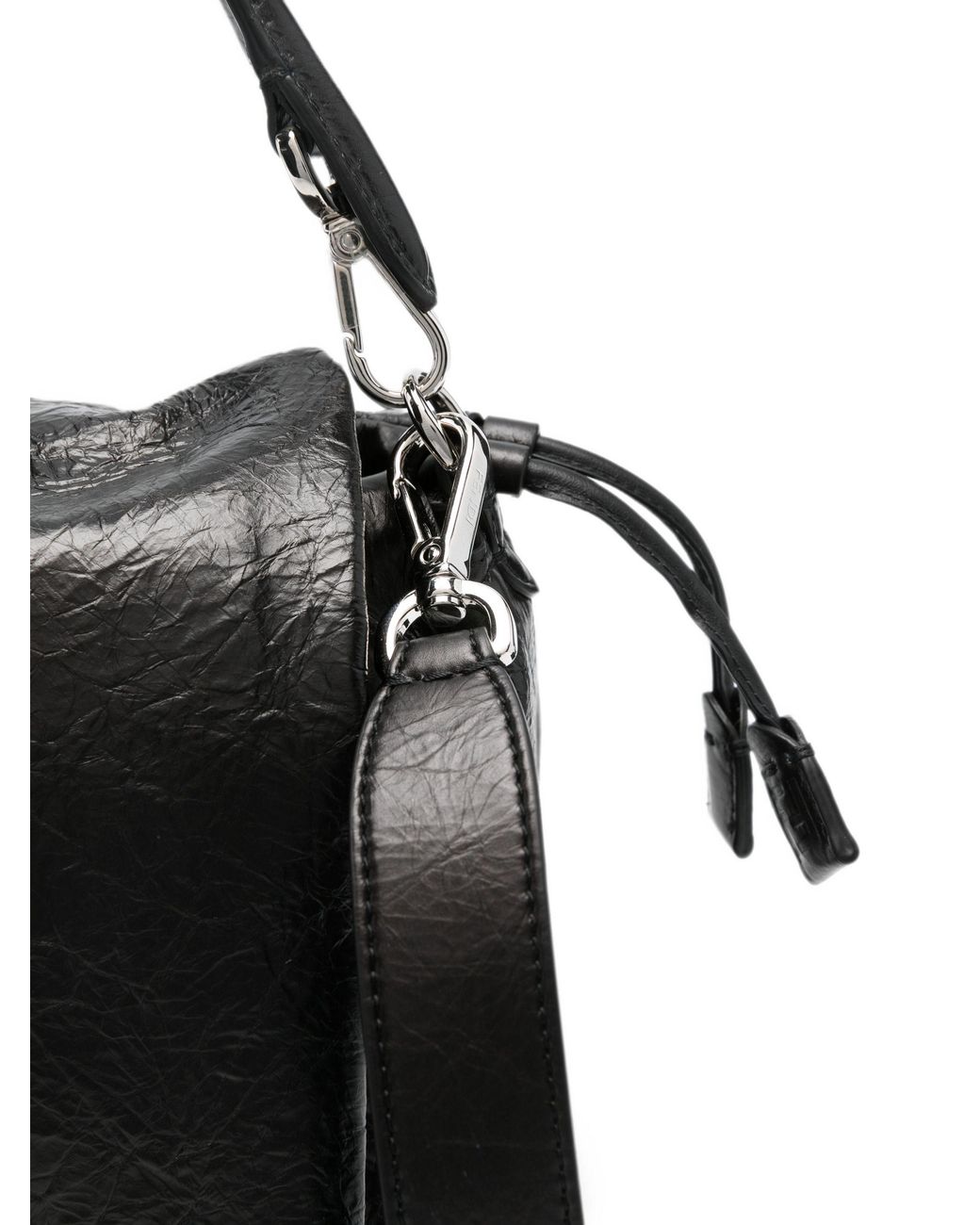 Fendi Black Large Baguette Tote Bag