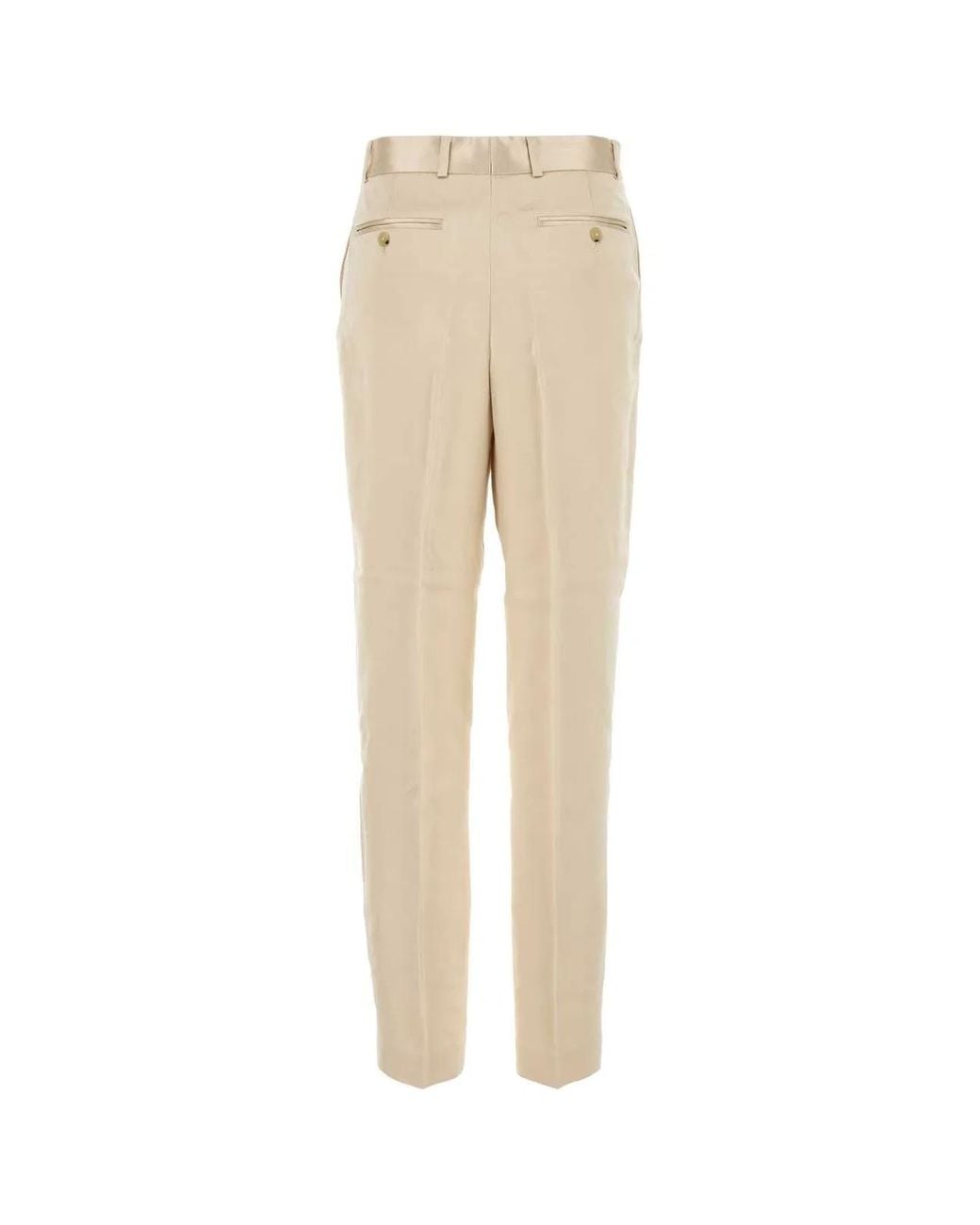 Totême Natural Sand Satin Pant