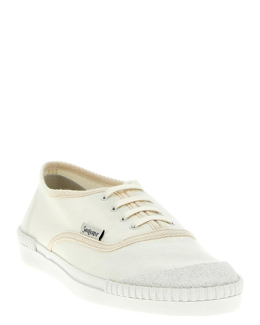 Saint Laurent Natural 'Wes' Sneakers for men