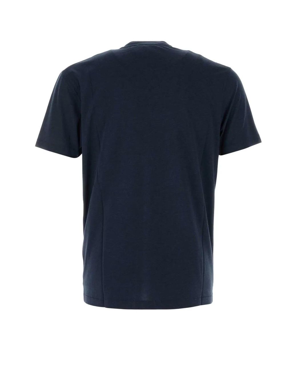 Tom Ford Blue Dark Lyocell Blend T-Shirt for men