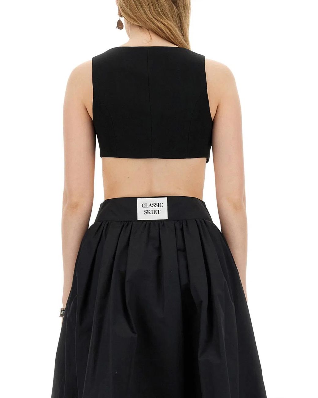 Moschino Couture Black Vests With Rose