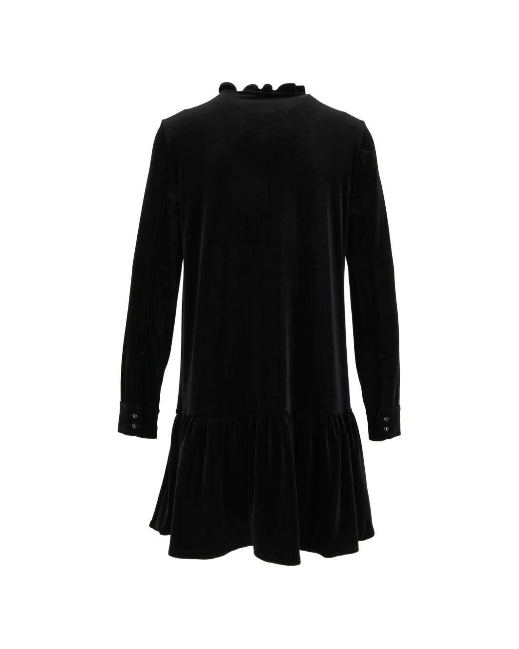 Emporio Armani Black Chenille Dress