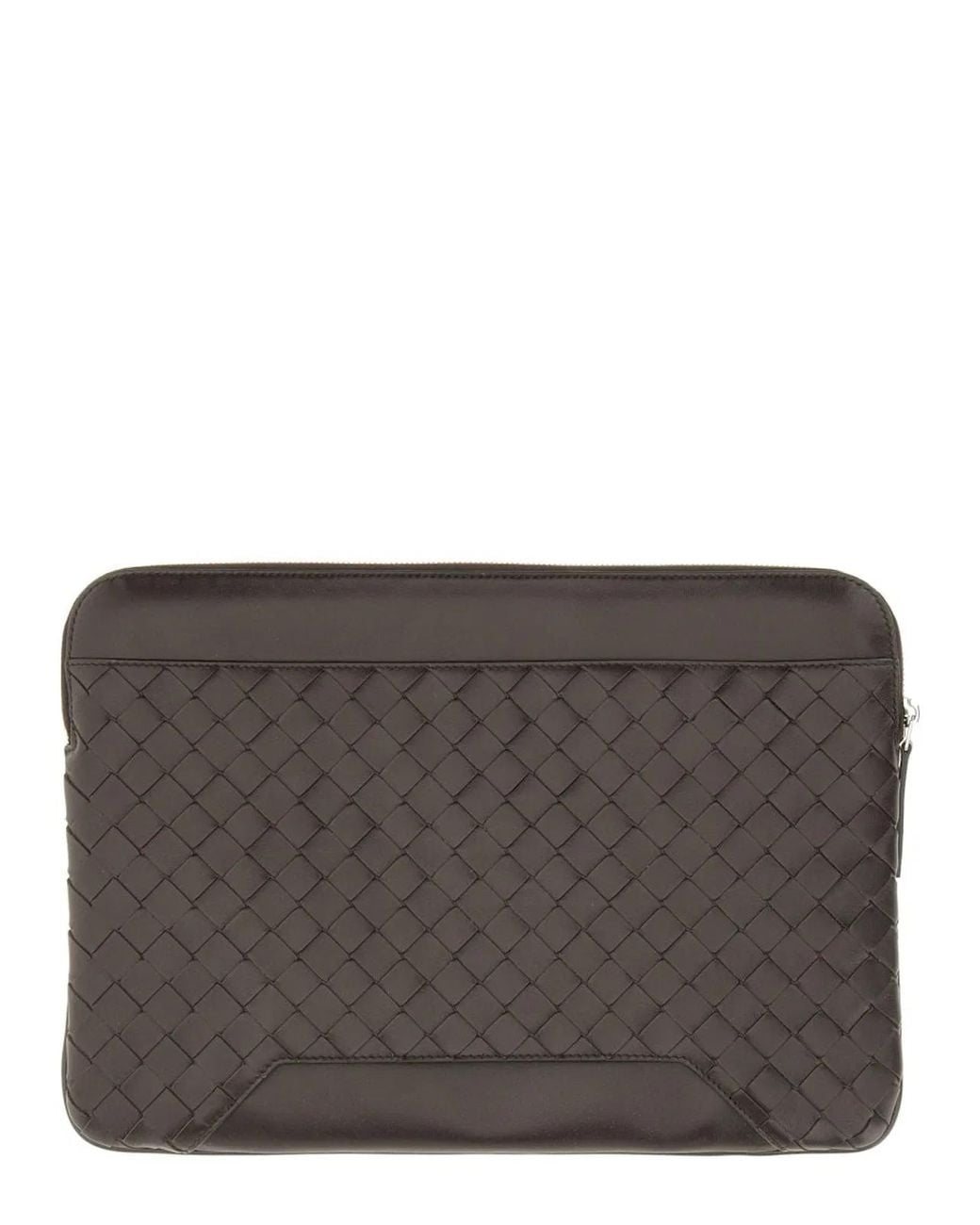Bottega Veneta Gray Document Holder "Getaway" for men