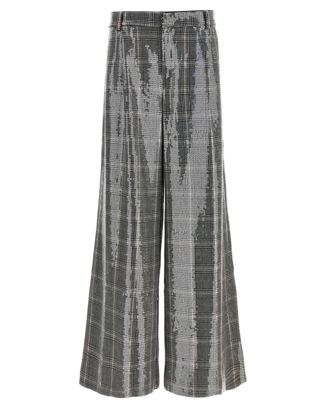 retroféte Gray 'Fleur' Trousers
