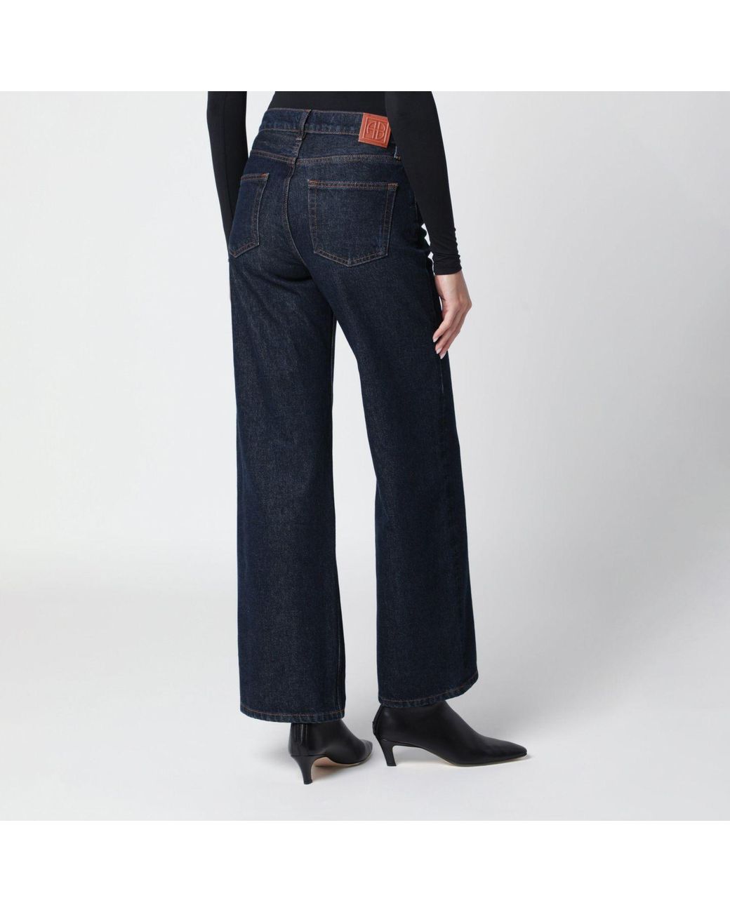 Anine Bing Blue Dark Hugh Jeans