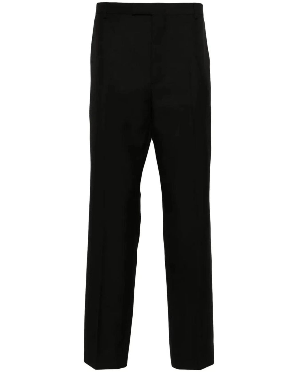 Gucci Black Polyester Wool Pants for men