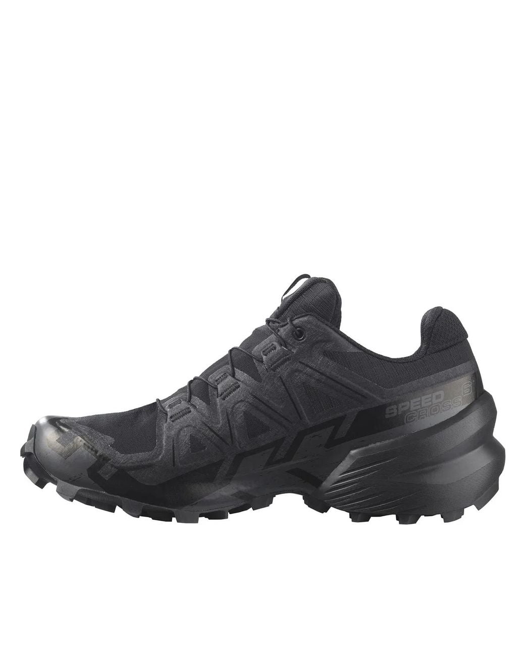 Salomon Black Low-Profile Trail Running Sneakers With Enhanced Grip