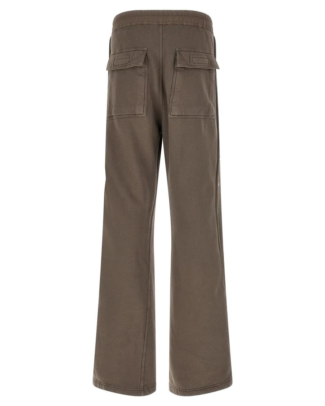 Rick Owens Brown 'Wide Pusher' Pants for men