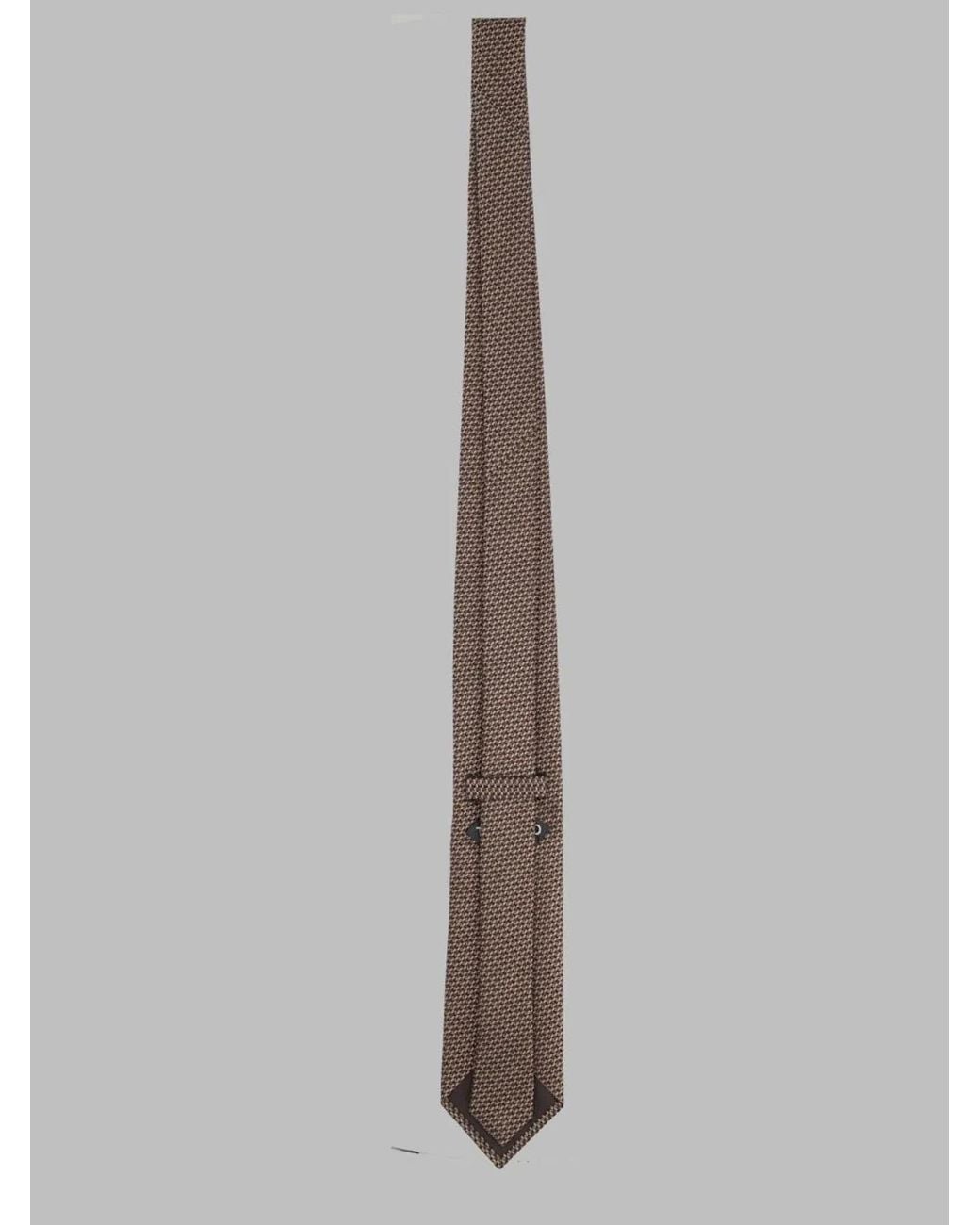 Tom Ford White Tie Jacquard Silk Ties & Bow for men