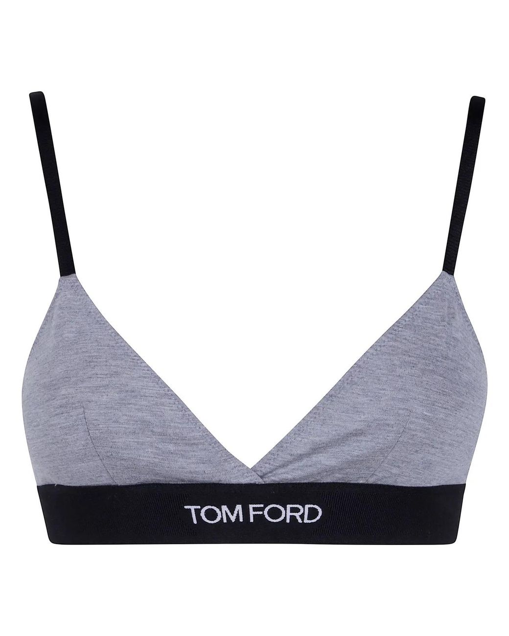 Tom Ford Blue Modal Bra Top