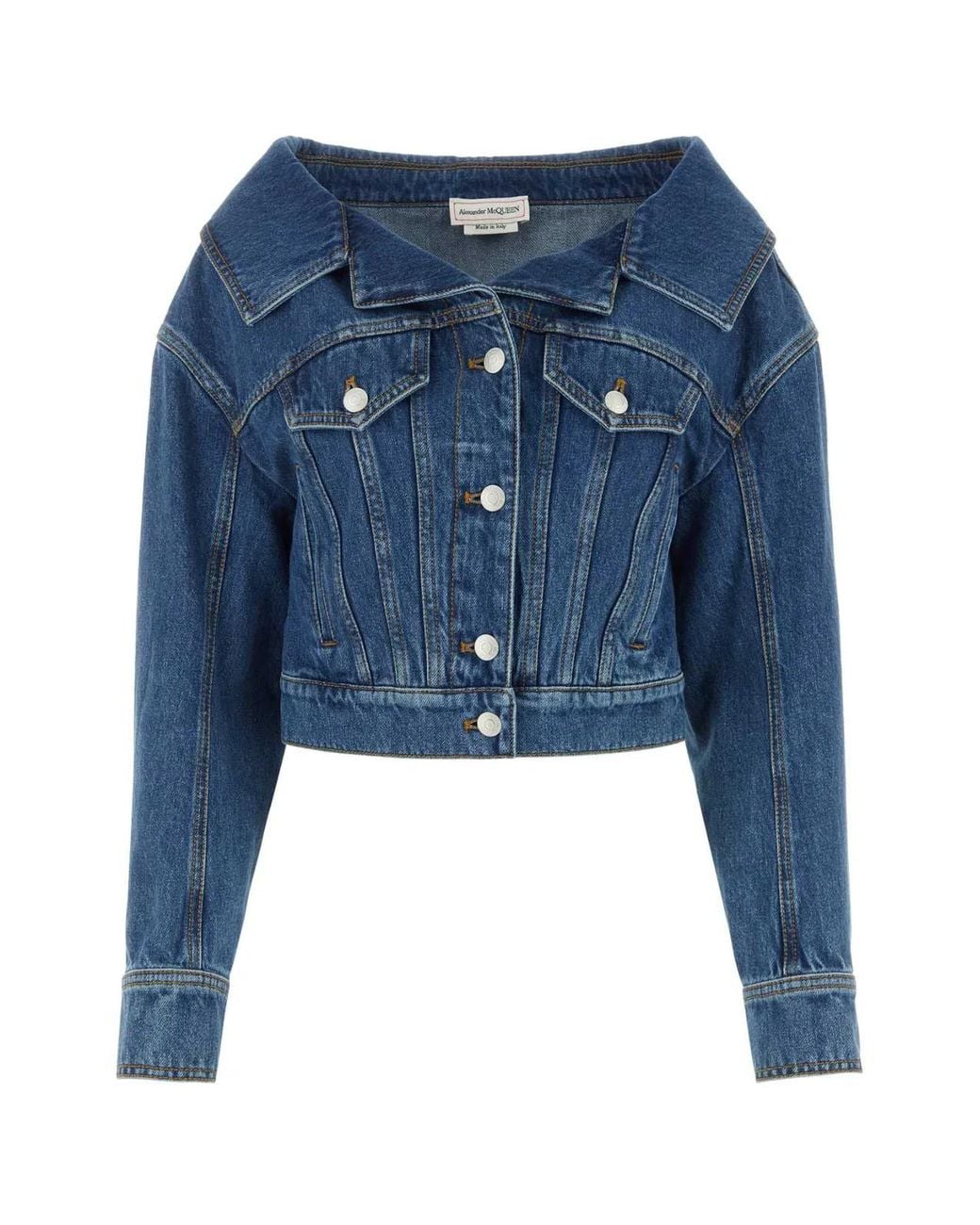 McQueen Blue Denim Jacket