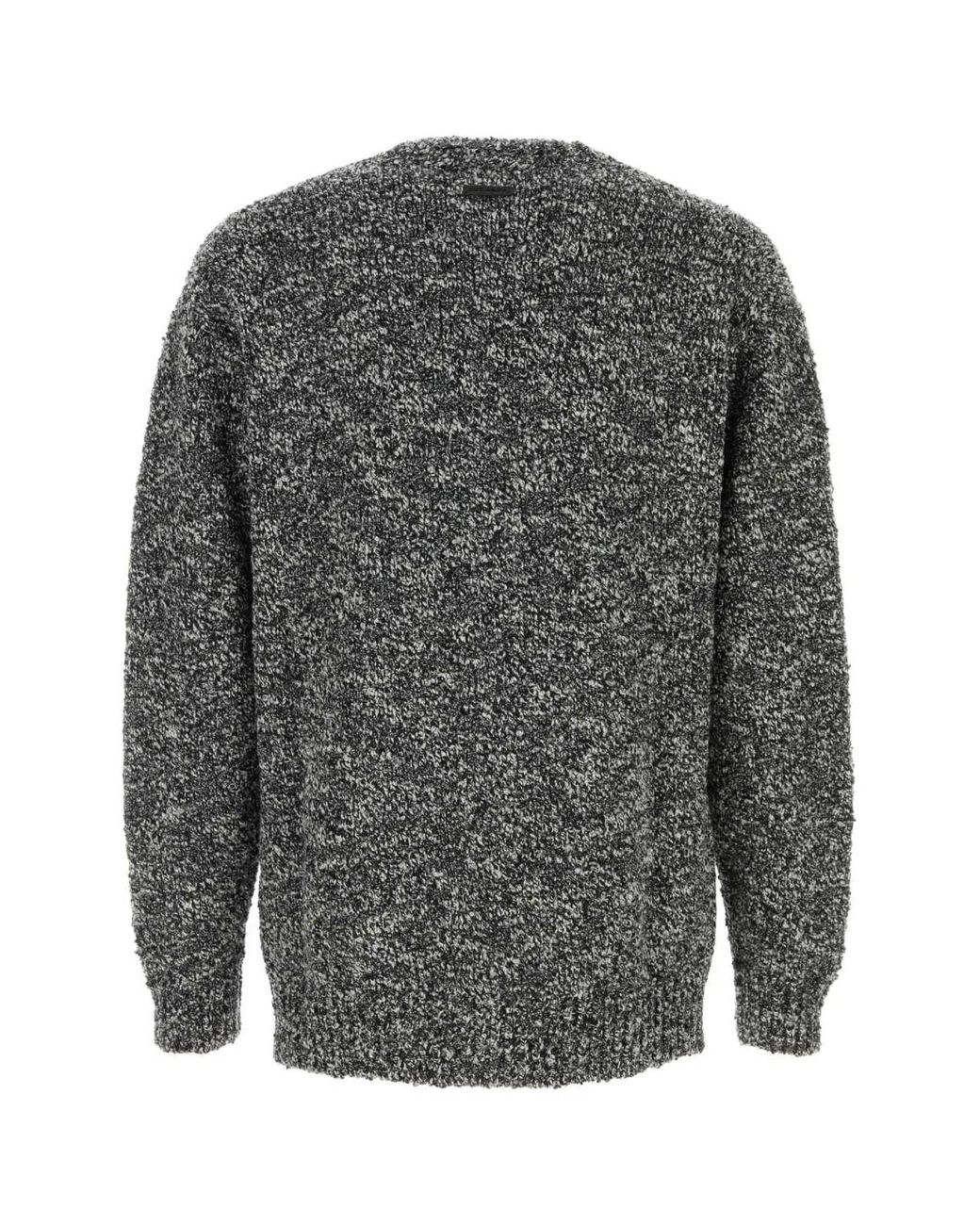 Dolce & Gabbana Gray Cardigan With Pockets for men