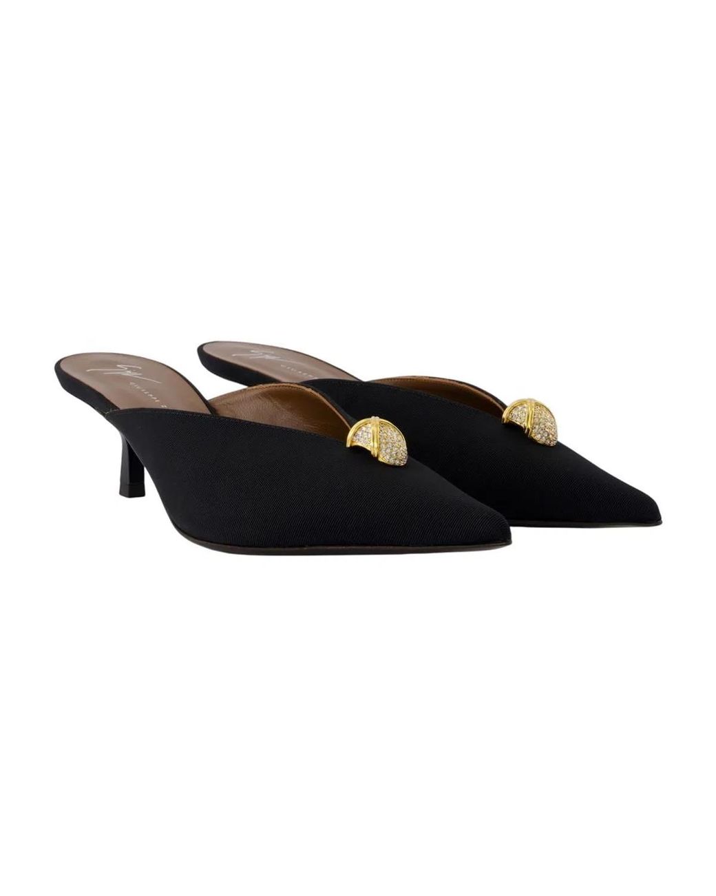 Giuseppe Zanotti Black Gros Pumps