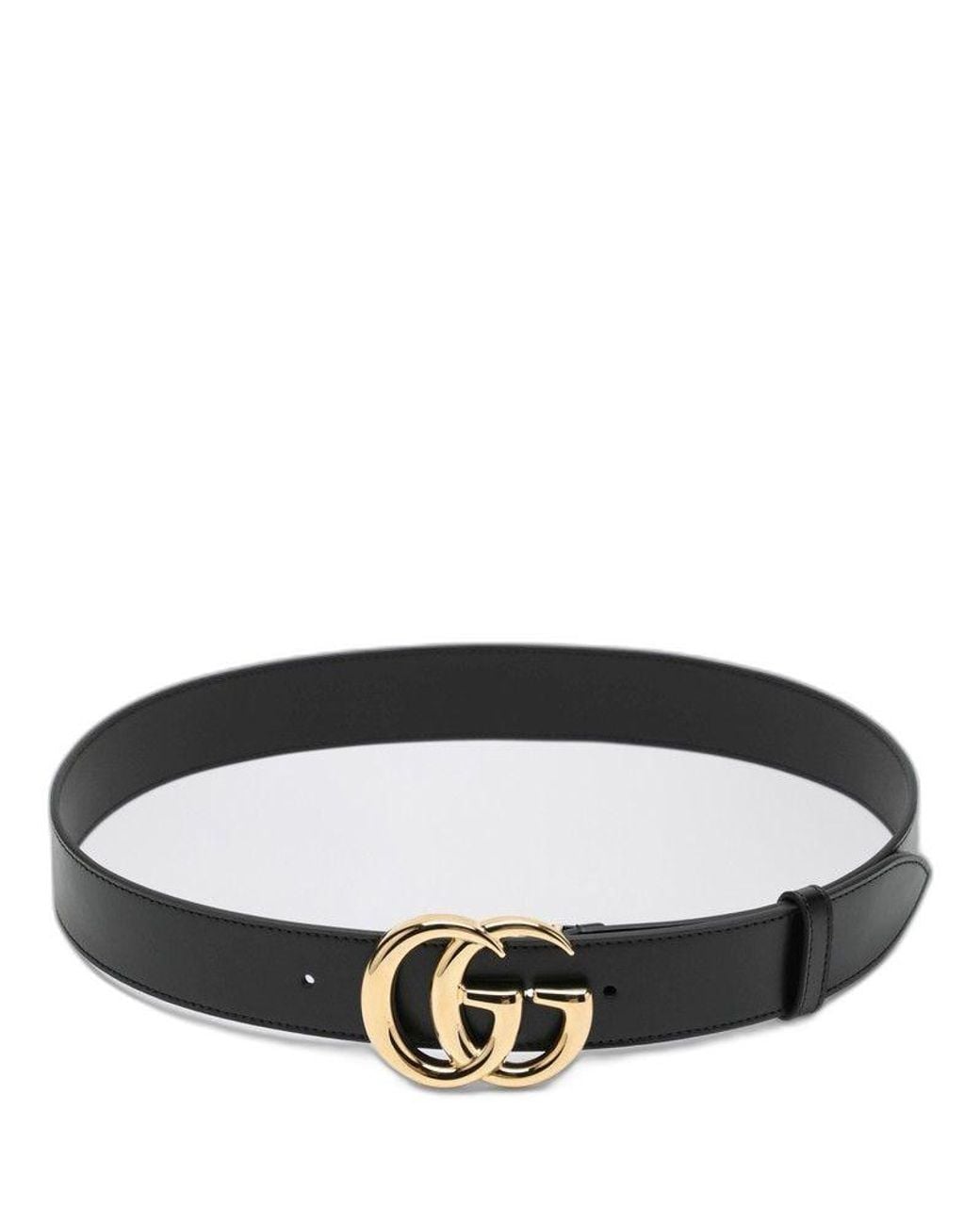 Gucci Black Gg Marmont Belt for men