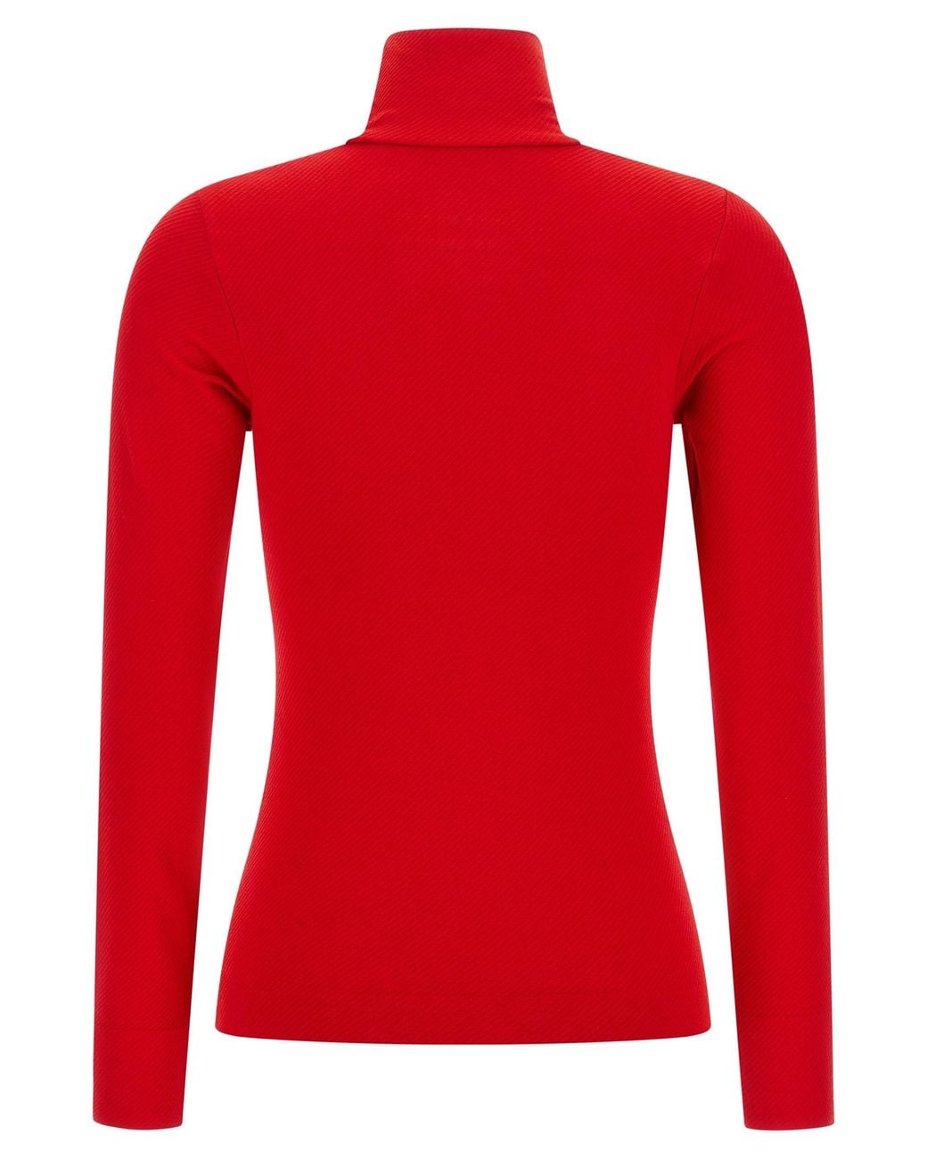 Perfect Moment Red Thermal Wolf Sweater
