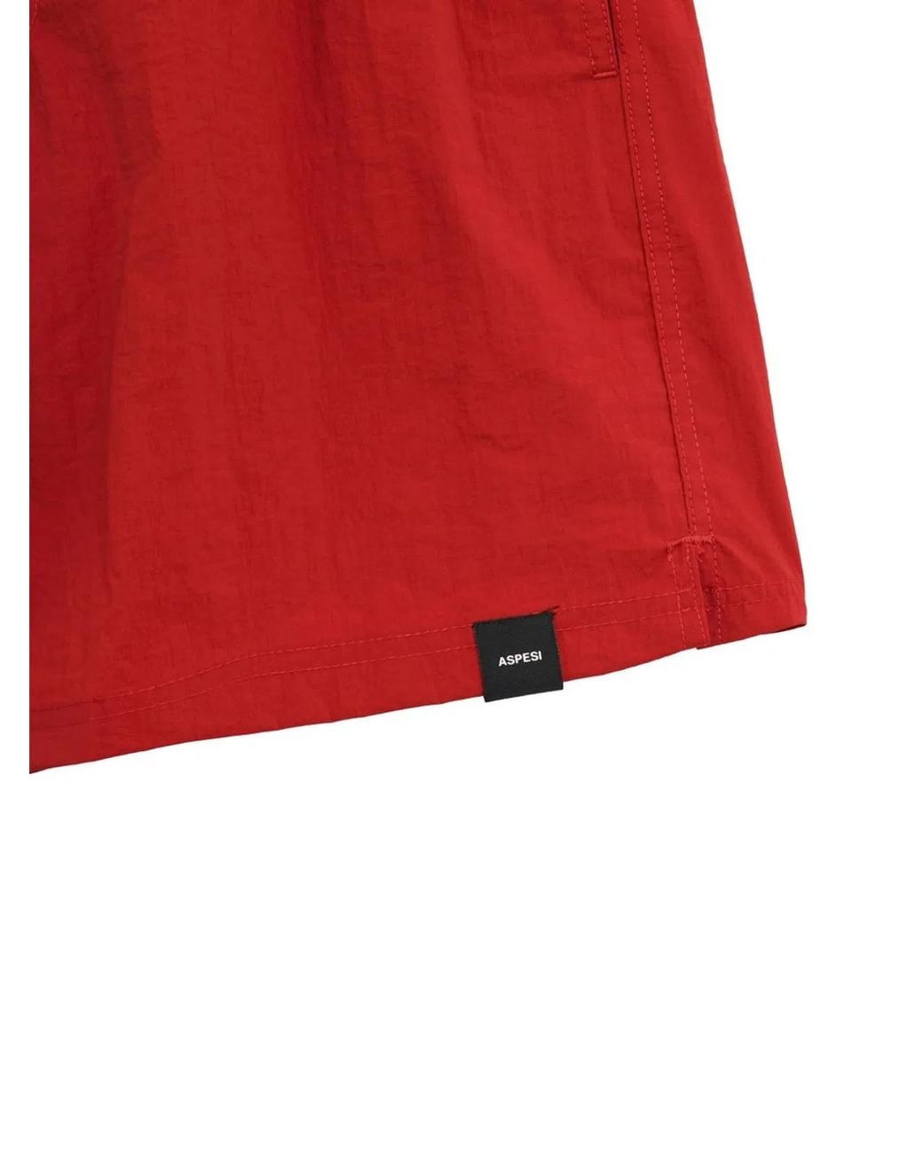 Aspesi Red Polyamide Beachwear for men