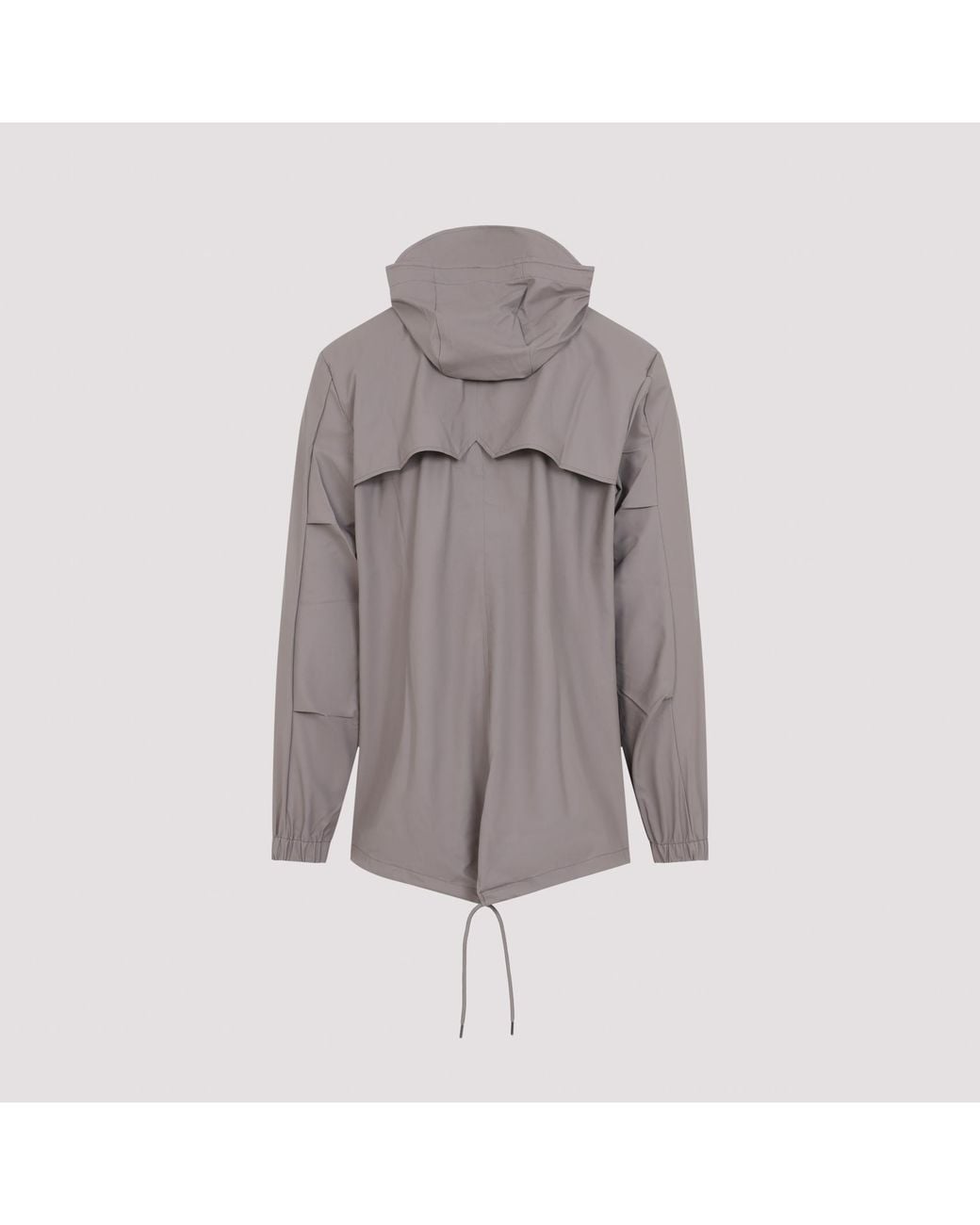Rains Gray Cinder Fishtail Jacket for men