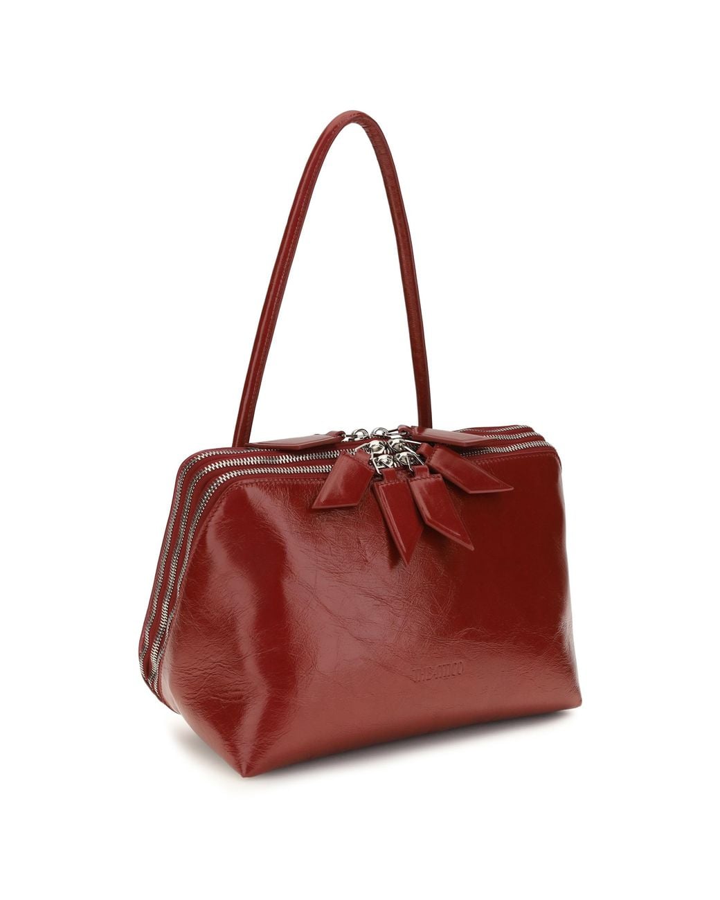 The Attico Red L'Altra Di Milano Shoulder Bag