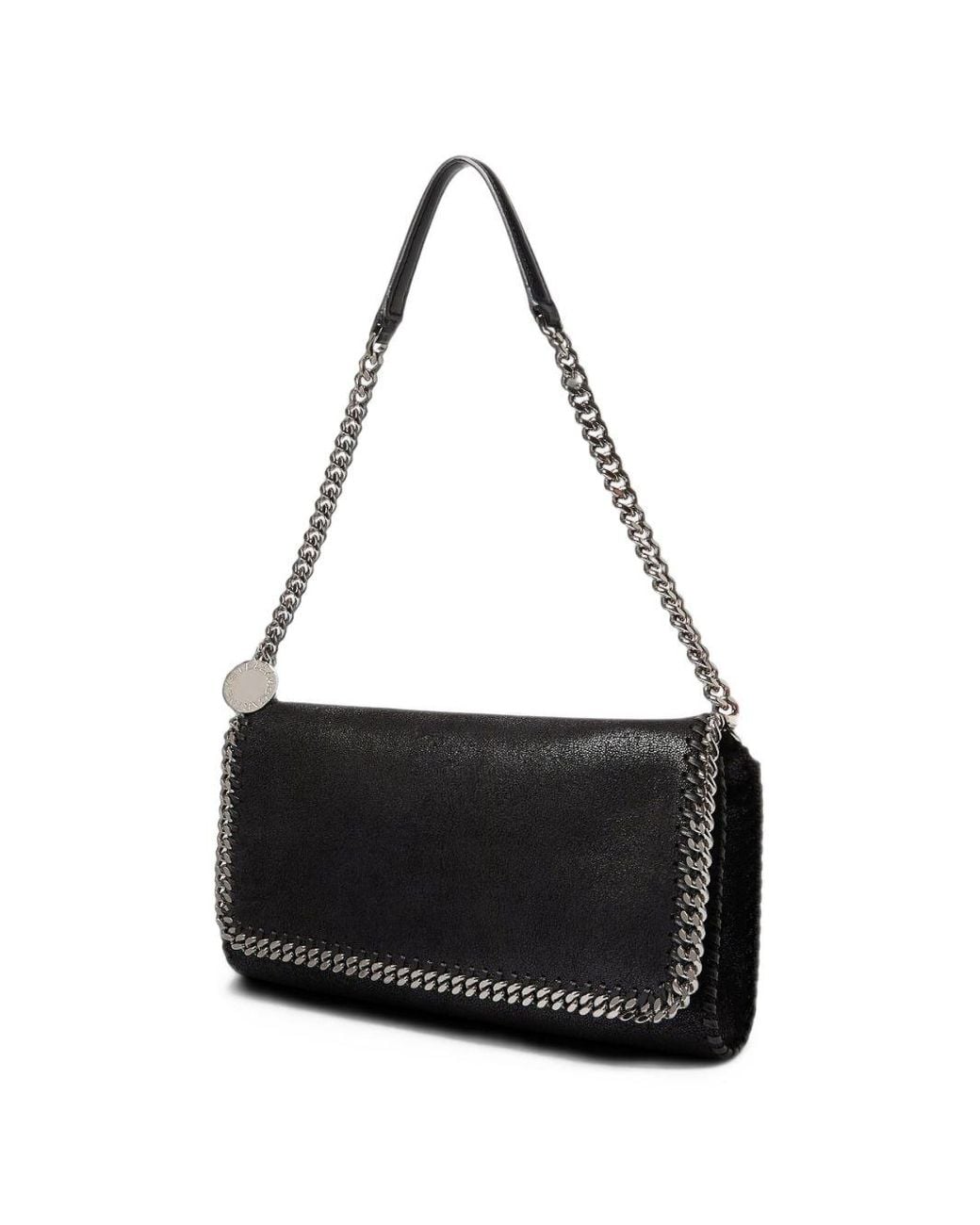 Stella McCartney Black Falabella Messenger Bag